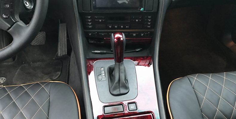 BMW 740 аквапринт салона (10)