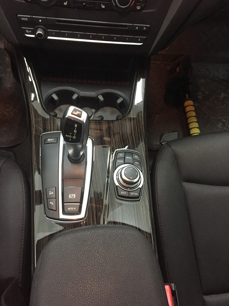 BMW X3 2015 аквапринт салона (1)