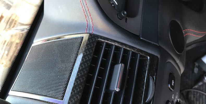 Gelendwagen G550 2010 аквапринт салона под карбон, перетяжка салона Экокожа Наппа
