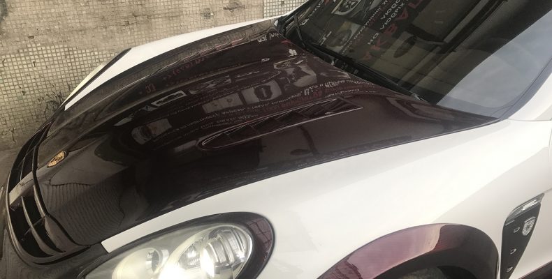 Porsche Panamera Turbo аквапринт (зеркала, диски, капот, пороги, жабры, спойлер, бампера)